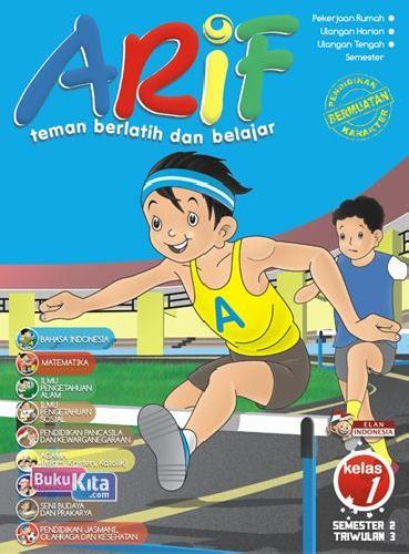 Cover Buku Arif Elan Indonesia Kelas 1 Triwulan 3 Semester 2 2014-2015