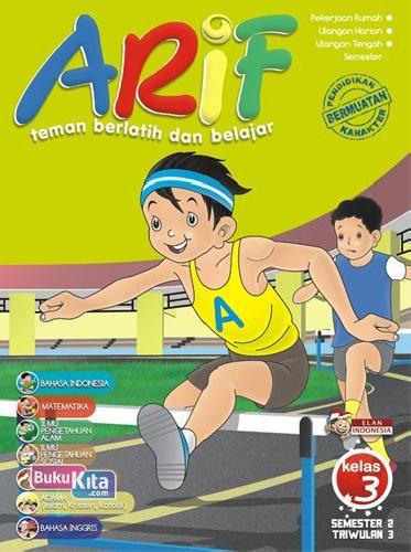 Cover Buku Arif Elan Indonesia Kelas 3 Triwulan 3 Semester 2 2014-2015