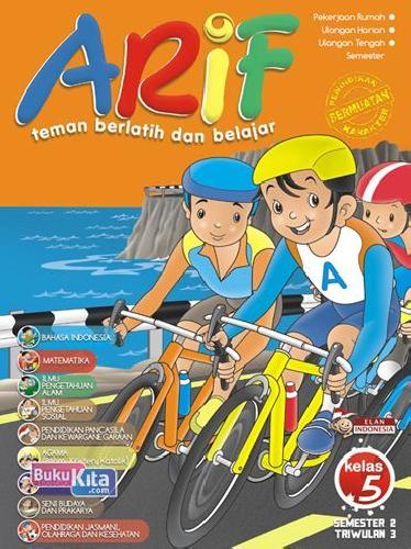 Cover Buku Arif Elan Indonesia Kelas 5 Triwulan 3 Semester 2 2014-2015