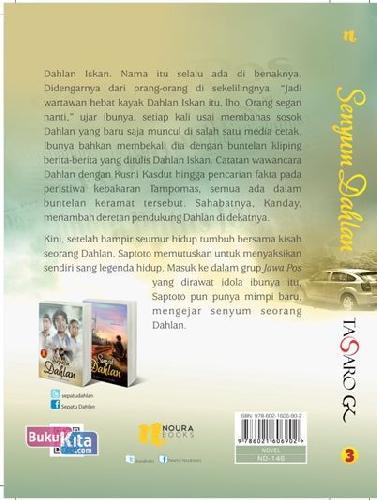 Cover Belakang Buku Senyum Dahlan : Trilogi Novel Inspirasi