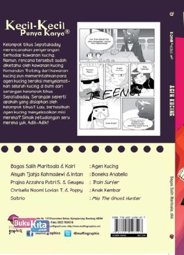 Cover Belakang Buku Komik Kkpk Next G Agen Kucing