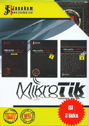 Cover Buku Box Set Mikrotik KungFu ( Kitab 1,2 dan 3 )