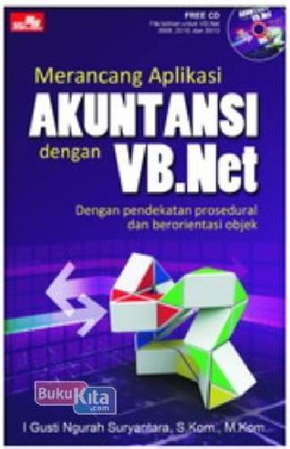 Cover Buku Merancang Aplikasi Akuntansi Dengan Vb Net + Cd