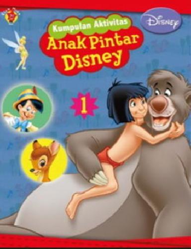 Cover Buku Kumpulan Aktivitas Anak Pintar Disney 1