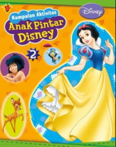 Cover Buku Kumpulan Aktivitas Anak Pintar Disney 2