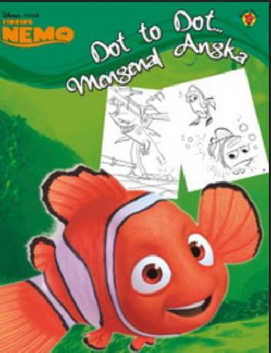 Cover Buku Dot To Dot Finding Nemo: Mengenal Angka