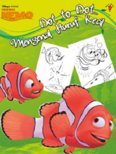 Cover Buku Dot To Dot Finding Nemo: Mengenal Huruf Kecil