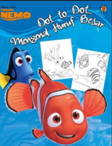 Cover Buku Dot To Dot Finding Nemo: Mengenal Huruf Besar