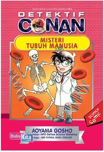 Cover Buku Conan Sains: Misteri Tubuh Manusia
