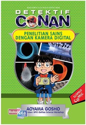 Cover Buku Conan Sains: Penelitian Dengan Kamera Digital