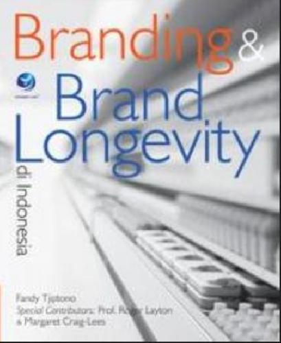 Cover Buku Branding&Brand Longevity Di Indonesia