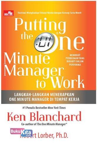 Cover Buku Putting The One Minute Manager To Work (Hc)