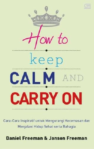 Cover Buku How To Keep Calm and Worry On