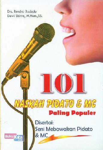 Cover Buku 101 Naskah Pidato & MC Paling Populer