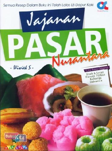 Cover Buku Jajanan Pasar Nusantara Cita Rasa Original