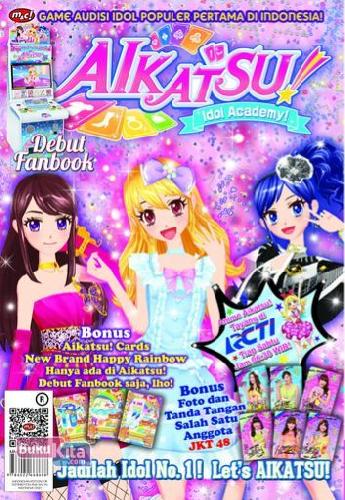 Cover Buku Aikatsu Debute Fanbook