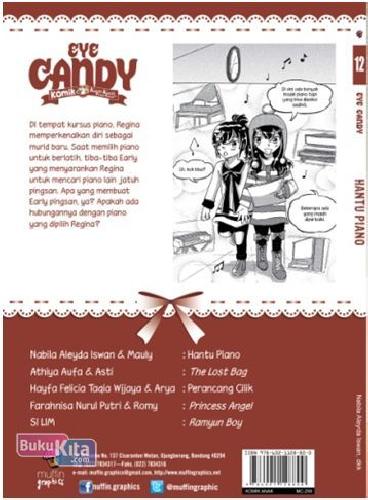 Cover Belakang Buku Komik Eye Candy 12 : Hantu Piano