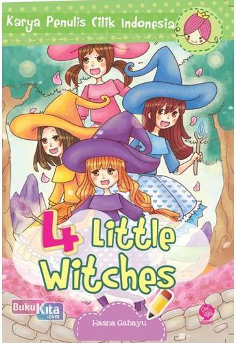 Cover Buku Kpci: 4 Little Witches