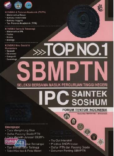 Cover Buku Top No.1 Sbmptnipc Saintek Soshum ( 9 Paket )