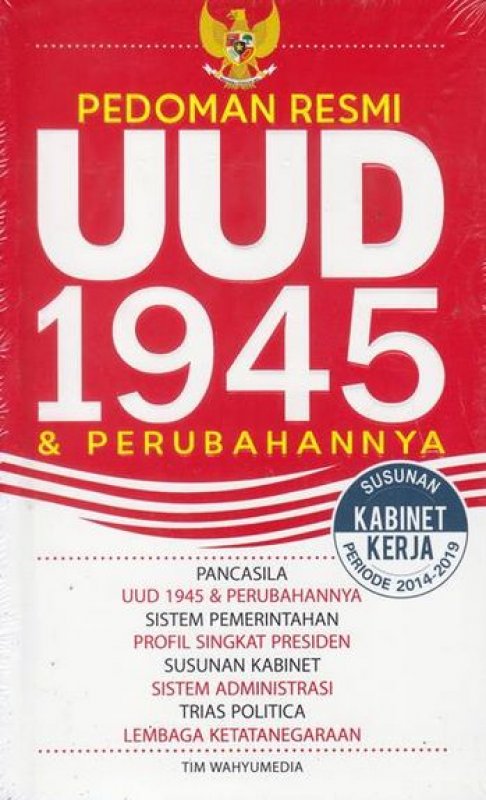 Cover Buku Pedoman Resmi UUD 1945 & Perubahannya (Promo Best Book)