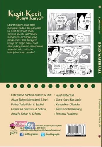 Cover Belakang Buku Komik Kkpk Next G: Gold Waterfall