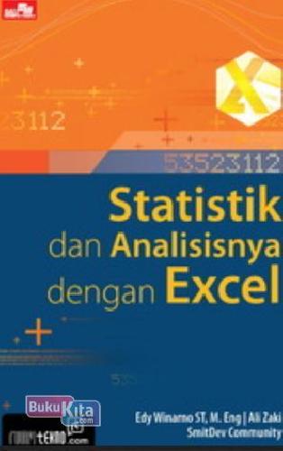 Cover Buku Statistik & Analisisnya Dengan Excel