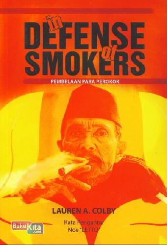 Cover In Defense Of Smokers (Pembelaan Para Perokok)