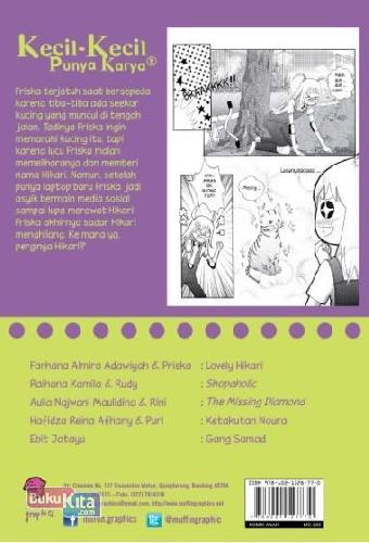 Cover Belakang Buku Komik Kkpk Next G Lovely Hikari
