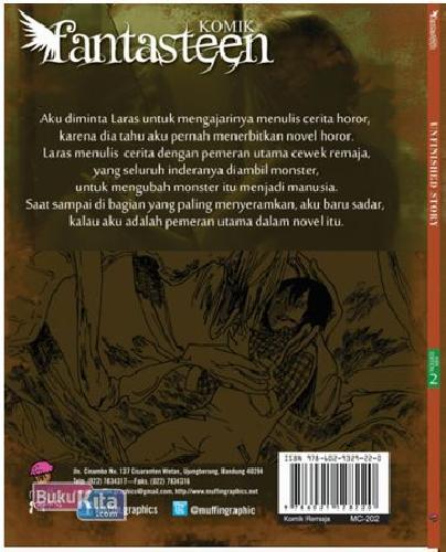 Cover Belakang Buku Komik Fantasteen Mix 02 : Unfinished Story