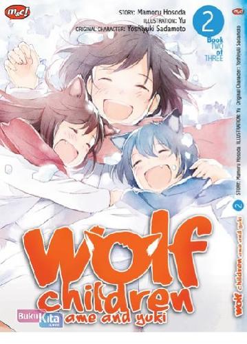 Cover Buku Wolf Children Ame And Yuki 02