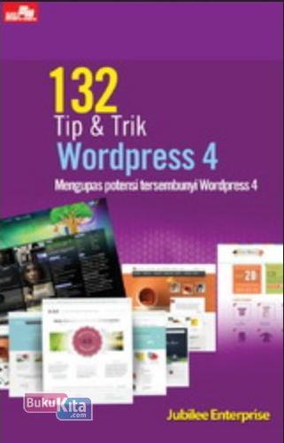 Cover Buku 132 Tip & Trik Wordpress 4