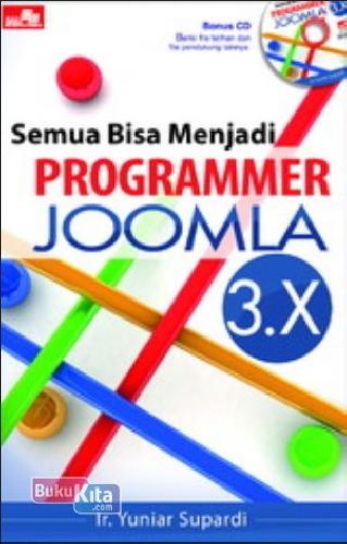 Cover Buku Semua Bisa Menjadi Programmer Joomla 3.X + Cd