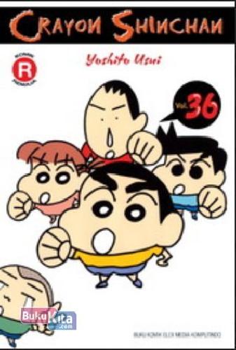 Cover Buku Crayon Shinchan 36