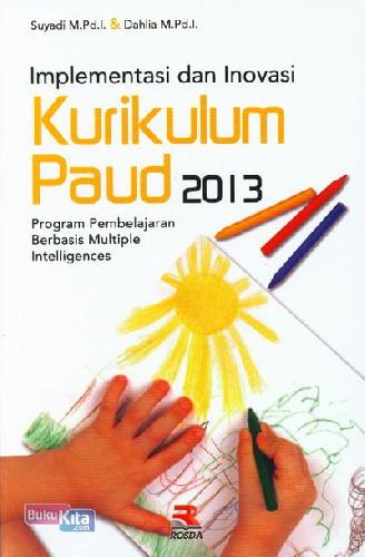 Cover Buku Implementasi dan Inovasi Kurikulum PAUD 2013