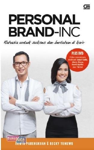 Cover Buku Personal Brand-Inc (Hard Cover)-Bonus Dvd