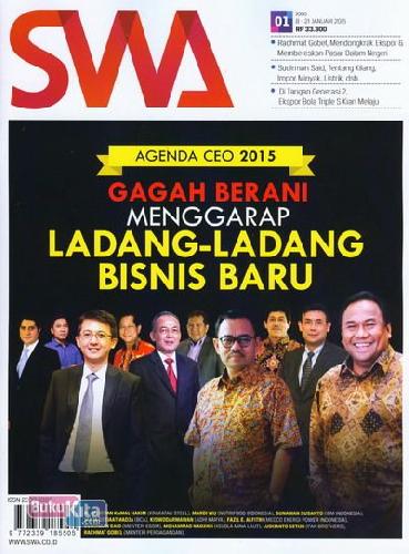 Cover Buku Majalah SWA Sembada No. 01 | 8-21 Januari 2015