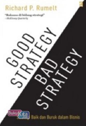Cover Buku Good Strategy Bad Strategy