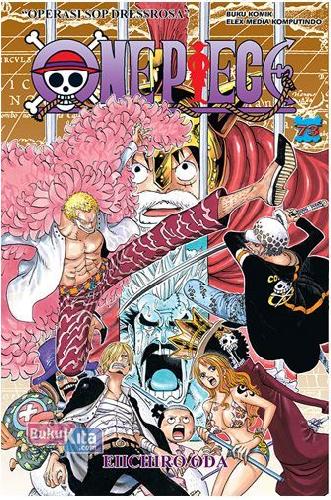 Cover Buku One Piece 73