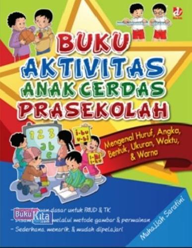 Cover Buku Buku Aktivitas Anak Cerdas Prasekolah
