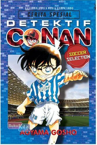 Cover Buku Detektif Conan Soccer Selection