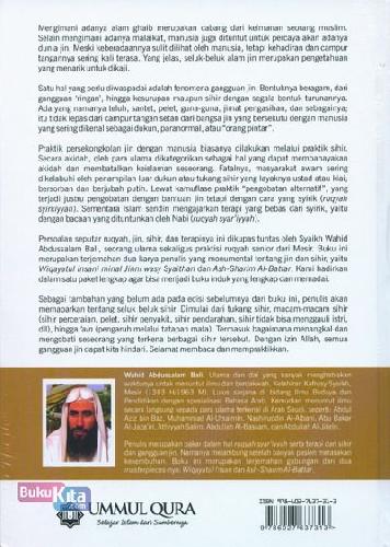 Cover Belakang Buku Ruqyah Jin, Sihir&Terapinya+Cd Edisi Terlengkap