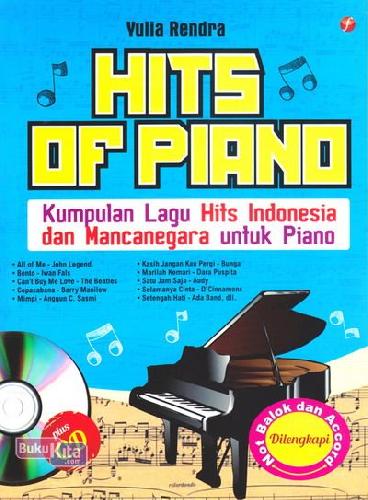 Cover Buku Hits Of Piano +Cd