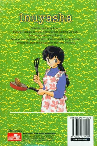 Cover Belakang Buku Inuyasha #40