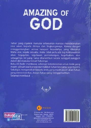 Cover Belakang Buku Amazing of God
