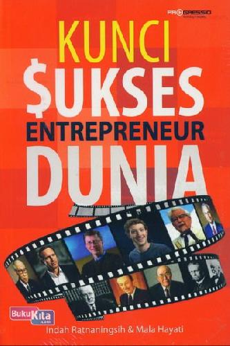 Cover Depan Buku Kunci Sukses Entrepreneur Dunia 