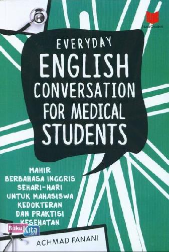 Cover Buku Everyday English Conversation For Medical Students