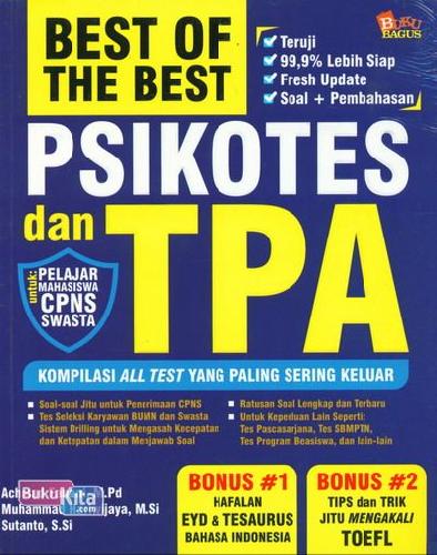 Cover Buku Best of The Best ikotes dan TPA