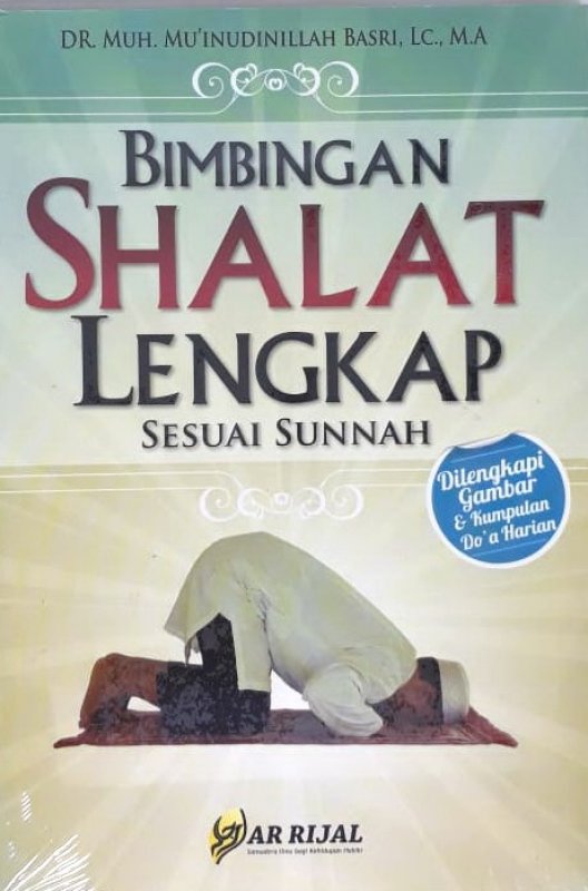 Cover Buku Bimbingan Shalat Lengkap Sesuai Sunnah
