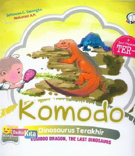 Cover Buku Komodo Dinosaurus Terakhir