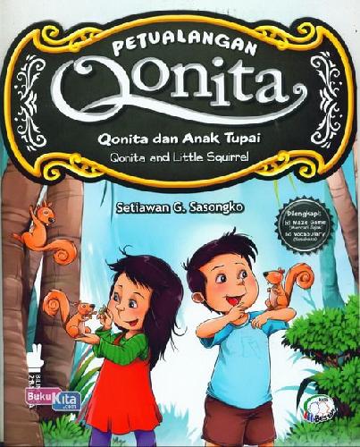 Cover Buku Qonita&Anak Tupai: Petualangan Qonita
